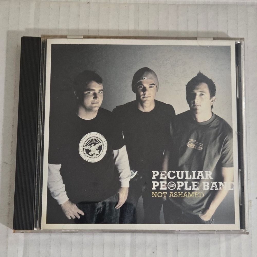 Peculiar People Band Not Ashamed CD 2005 Maranatha Music Christian Rock Indie